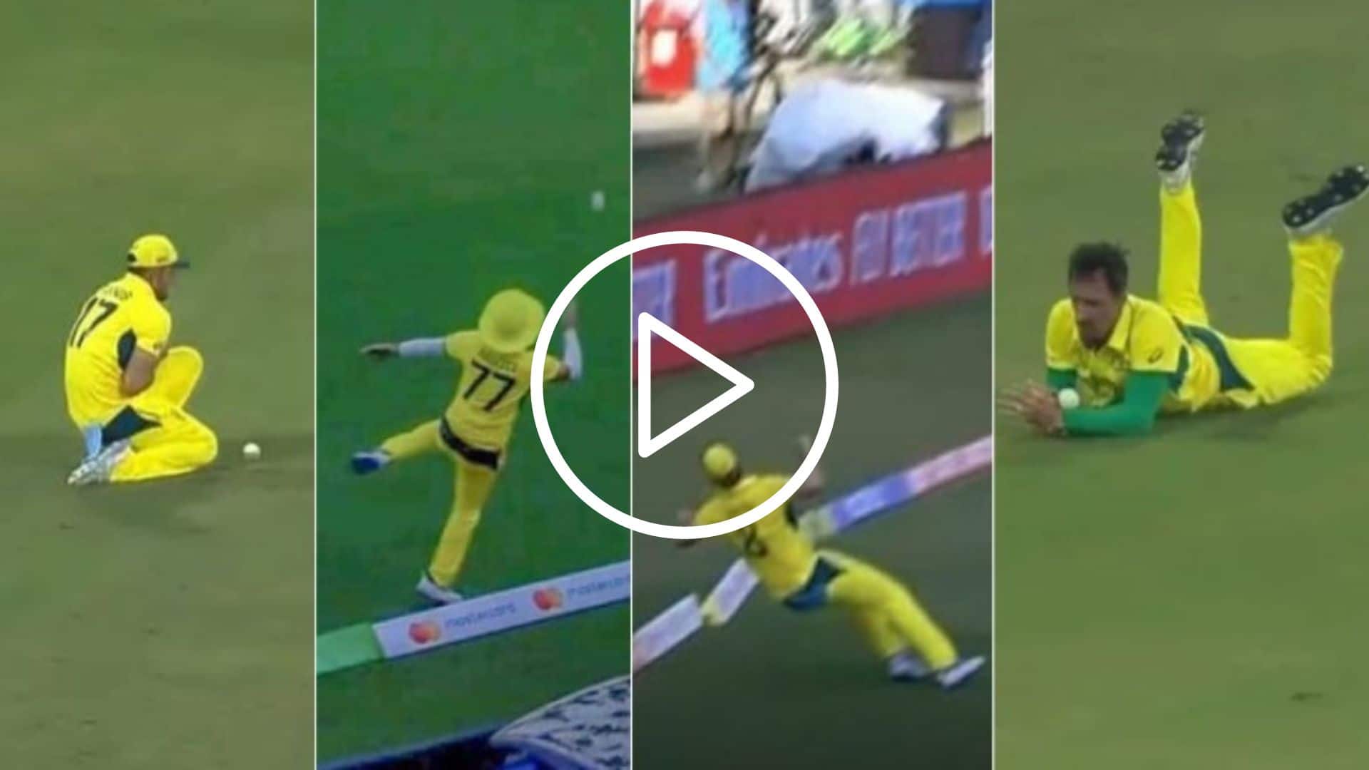 [Watch] Australia's Six Dropped Catches Vs South Africa in World Cup 2023 Clash